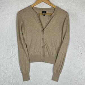 Gap tan cardigan